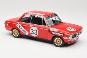 BMW 2002 Jockey Racing #33 B. Tobiasson / L. Nordstrom 6 Hours Nurburgring 1972 Minichamps 1:18 155722633 Metall - pilt 4/6
