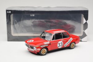 BMW 2002 Jockey Racing #33 B. Tobiasson / L. Nordstrom 6 Hours Nurburgring 1972 Minichamps 1:18 155722633 Metall - pilt 6/6
