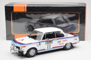 BMW 2002 #11 A. Warmbold / J. Todt RAC Rally 1973 IXO 1:18 18RMC164 Metall - pilt 6/6