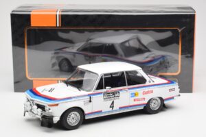 BMW 2002 #4 B. Waldegard / H. Thorzelius RAC Rally 1973 IXO 1:18 18RMC163 Metall - pilt 6/6