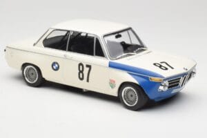 BMW 2002 Tii E10 #87 H. Hahne Grand Prix Brno 1969 Minichamps 1:18 155692787 Metall - pilt 4/6