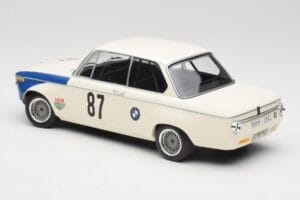 BMW 2002 Tii E10 #87 H. Hahne Grand Prix Brno 1969 Minichamps 1:18 155692787 Metall - pilt 5/6