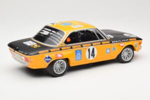 BMW 2800 CS BMW Alpina #14 H. Kelleners / G. Huber Winners 24 Hours of Spa 1970 Minichamps 1:18 155702714 Metall - pilt 2/6