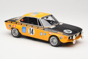 BMW 2800 CS BMW Alpina #14 H. Kelleners / G. Huber Winners 24 Hours of Spa 1970 Minichamps 1:18 155702714 Metall - pilt 4/6
