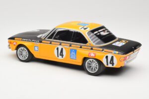 BMW 2800 CS BMW Alpina #14 H. Kelleners / G. Huber Winners 24 Hours of Spa 1970 Minichamps 1:18 155702714 Metall - pilt 5/6