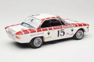 BMW 2800 CS E9 #15 Team Marabout Gaye / S. Braillard 24 Hours of Spa 1972 Minichamps 1:18 155722715 Metall - pilt 2/6