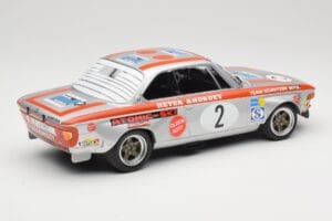 BMW 2800 CS E9 #2 Team Schnitzer J. Fitzpatrick / H. Heyer Winners Grand Prix Touring Cars Nurburgring 1972 Minichamps 1:18 1 - pilt 2/6