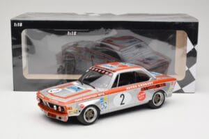 BMW 2800 CS E9 #2 Team Schnitzer J. Fitzpatrick / H. Heyer Winners Grand Prix Touring Cars Nurburgring 1972 Minichamps 1:18 1 - pilt 6/6