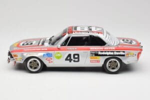 BMW 2800 CS E9 #49 Team Schnitzer G. Herzog / H. Heyer 24 Hours of Spa 1972 Minichamps 1:18 155722749 Metall - pilt 3/6