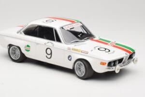 BMW 2800 CS E9 #9 Castrol BMW T. Moorkens / E. Haxhe 24 Hours of Spa 1971 Minichamps 1:18 155712709 Metall - pilt 4/6