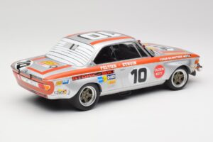 BMW 2800 CS Team Schnitzer #10 J. Fitzpatrick / J. Peltier Spa 1972 Minichamps 1:18 155722710 Metall - pilt 2/6