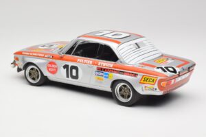 BMW 2800 CS Team Schnitzer #10 J. Fitzpatrick / J. Peltier Spa 1972 Minichamps 1:18 155722710 Metall - pilt 5/6