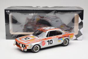 BMW 2800 CS Team Schnitzer #10 J. Fitzpatrick / J. Peltier Spa 1972 Minichamps 1:18 155722710 Metall - pilt 6/6