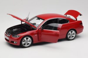 BMW 3 Series E92 Punane Kyosho 1:18 80430407219 Metall - pilt 2/8