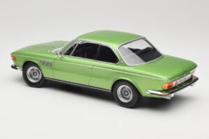 BMW 3.0 CSi E9 Green Metallic Minichamps 1:18 155028034 Metall - pilt 5/6
