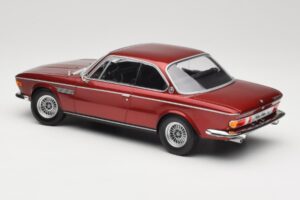 BMW 3.0 CSi E9 Red Metallic Minichamps 1:18 155028031 Metall - pilt 5/6