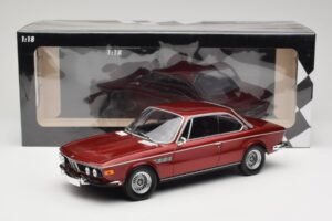 BMW 3.0 CSi E9 Red Metallic Minichamps 1:18 155028031 Metall - pilt 6/6