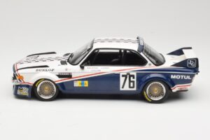 BMW 3.0 CSL E9 Garage Du Bac #76 P. Depnic / H. Coulon 24 Hours of Le Mans 1977 Minichamps 1:18 155772576 Metall - pilt 3/6