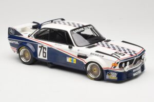 BMW 3.0 CSL E9 Garage Du Bac #76 P. Depnic / H. Coulon 24 Hours of Le Mans 1977 Minichamps 1:18 155772576 Metall - pilt 4/6