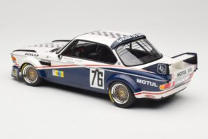 BMW 3.0 CSL E9 Garage Du Bac #76 P. Depnic / H. Coulon 24 Hours of Le Mans 1977 Minichamps 1:18 155772576 Metall - pilt 5/6