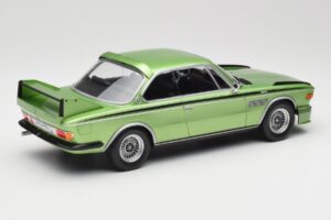 BMW 3.0 CSL E9 Green Metallic Minichamps 1:18 155028132 Metall - pilt 2/6