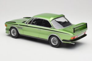 BMW 3.0 CSL E9 Green Metallic Minichamps 1:18 155028132 Metall - pilt 5/6