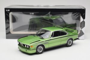 BMW 3.0 CSL E9 Green Metallic Minichamps 1:18 155028132 Metall - pilt 6/6