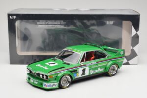 BMW 3.0 CSL E9 #1 Alpina G. Nilsson / D. Quester Winners Nürburgring 1977 Minichamps 1:18 155772501 Metall - pilt 6/6