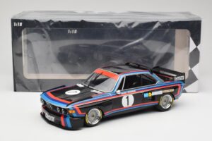 BMW 3.0 CSL E9 #1 BMW Motorsport H-J. Stuck Winner Norisring Trophy 1974 Minichamps 1:18 155742691 Metall - pilt 6/6