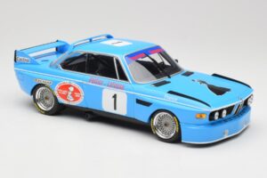 BMW 3.0 CSL E9 #1 Precision Liegeoise J. Peltier / C. Lafosse Winners 4 Hours Monza 1974 Minichamps 1:18 155742681 Metall - pilt 3/6