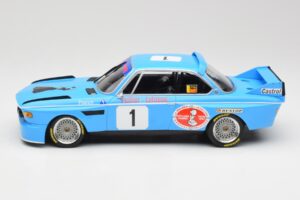 BMW 3.0 CSL E9 #1 Precision Liegeoise J. Peltier / C. Lafosse Winners 4 Hours Monza 1974 Minichamps 1:18 155742681 Metall - pilt 5/6