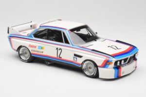 BMW 3.0 CSL E9 #12 BMW Motorsport C. Amon / H-J. Stuck Winners 6 Hours Nurburgring 1973 Minichamps 1:18 155732612 Metall - pilt 4/6