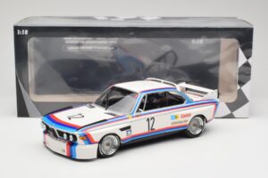 BMW 3.0 CSL E9 #12 BMW Motorsport C. Amon / H-J. Stuck Winners 6 Hours Nurburgring 1973 Minichamps 1:18 155732612 Metall - pilt 6/6