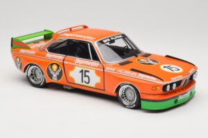 BMW 3.0 CSL E9 #15 Jägermeister Racing N. Lauda / G. Joisten 6 Hours Nurburgring 1973 Minichamps 1:18 155732615 Metall - pilt 4/6