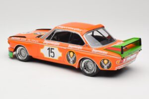 BMW 3.0 CSL E9 #15 Jägermeister Racing N. Lauda / G. Joisten 6 Hours Nurburgring 1973 Minichamps 1:18 155732615 Metall - pilt 5/6