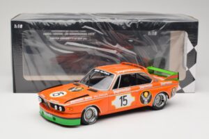 BMW 3.0 CSL E9 #15 Jägermeister Racing N. Lauda / G. Joisten 6 Hours Nurburgring 1973 Minichamps 1:18 155732615 Metall - pilt 6/6