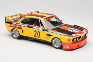 BMW 3.0 CSL E9 #20 BMW Faltz Alpina W. Werner / H. Schommers Norisring Trophy 1974 Minichamps 1:18 155742620 Metall - pilt 4/6