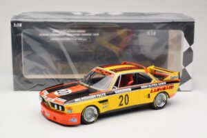 BMW 3.0 CSL E9 #20 BMW Faltz Alpina W. Werner / H. Schommers Norisring Trophy 1974 Minichamps 1:18 155742620 Metall - pilt 6/6