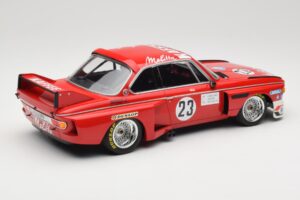 BMW 3.0 CSL E9 #23 Faltz Alpina A. de Fierlant / H. Grohs Zandvoort Trophy 1975 Minichamps 1:18 155752623 Metall - pilt 2/6