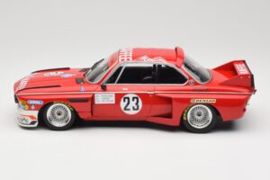 BMW 3.0 CSL E9 #23 Faltz Alpina A. de Fierlant / H. Grohs Zandvoort Trophy 1975 Minichamps 1:18 155752623 Metall - pilt 3/6