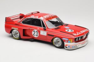 BMW 3.0 CSL E9 #23 Faltz Alpina A. de Fierlant / H. Grohs Zandvoort Trophy 1975 Minichamps 1:18 155752623 Metall - pilt 4/6