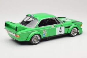 BMW 3.0 CSL E9 #4 Jolly Club Milano C. Finotto / C. Facetti Winners ETCC Zandvoort 1979 Minichamps 1:18 155792504 Metall - pilt 2/6