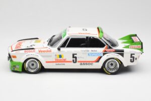 BMW 3.0 CSL E9 #5 Assoc Interim J-C. Chavan / A. Detrin Winners 24 Hours of Spa 1976 Minichamps 1:18 155762505 Metall - pilt 3/6