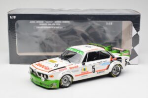 BMW 3.0 CSL E9 #5 Assoc Interim J-C. Chavan / A. Detrin Winners 24 Hours of Spa 1976 Minichamps 1:18 155762505 Metall - pilt 6/6