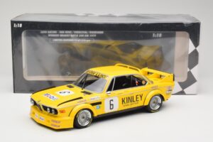 BMW 3.0 CSL E9 #6 Luigi Racing E. Van Hove / P. Xhenceval Winners Brands Hatch 500km 1979 Minichamps 1:18 155792506 Metall - pilt 6/6