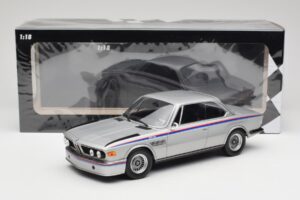 BMW 3.0 CSL E9 Polaris Silver Minichamps 1:18 155028135 Metall - pilt 6/6