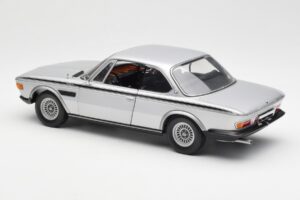 BMW 3.0 CSL E9 Hõbedane Minichamps 1:18 180029020 Metall - pilt 7/8