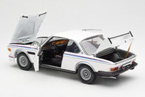BMW 3.0 CSL E9 Spoilerkomplektiga Valge Minichamps 1:18 180029021 Metall - pilt 5/8
