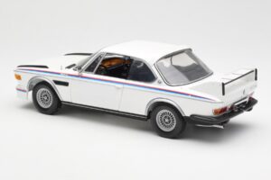BMW 3.0 CSL E9 Spoilerkomplektiga Valge Minichamps 1:18 180029021 Metall - pilt 7/8