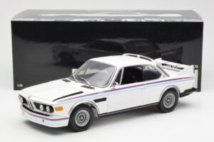 BMW 3.0 CSL E9 Spoilerkomplektiga Valge Minichamps 1:18 180029021 Metall - pilt 8/8